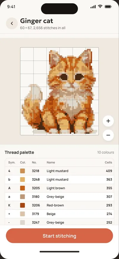 Stitchy — screen 1 of 6