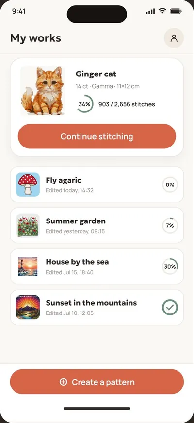 Stitchy — screen 6 of 6