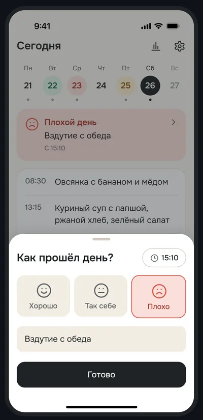 Sito — экран 3 из 6